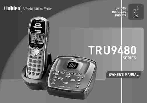 Uniden Cordless Telephone TRU9480-page_pdf